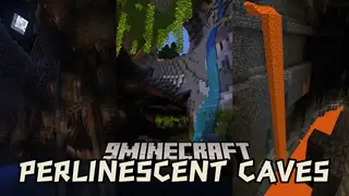 Perlinescent Caves Mod (1.21.1) – Explore Large Cave Biomes