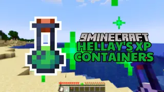 Hellay's Xp Containers Mod (1.21.1, 1.20.4) – XP Bottles and XP Jars
