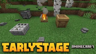 EarlyStage Mod (1.21.1, 1.20.1) – Crafting A Realistic Beginning