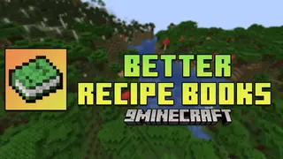 Better Recipe Books Mod (1.21.1, 1.20.1) – Crafting Convenience For Effortless Gaming