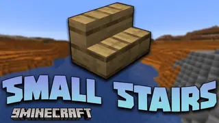 Small Stairs Mod (1.21.1, 1.20.1) – Small And Special