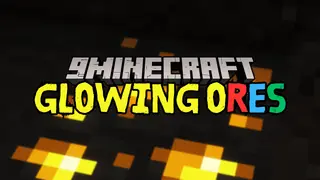 Glowing Ores Mod (1.21.1, 1.20.1) – Light Emission to All Vanilla Ores