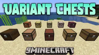 Variant Chests Mod (1.21.1, 1.20.1) – From Crafting To Aesthetics