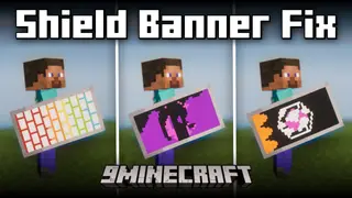 Shield Banner Fix Mod (26.2, 1.20.1) – Fixes Shield Banner Inconsistencies