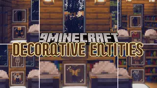 Decorative Entities Mod (26.2, 1.20.1) – 57 Unique Decorative Entities