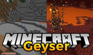 Geyser Mod (1.21.1, 1.20.1) – Generate Geysers Naturally