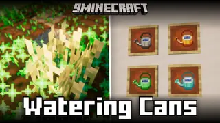 Watering Cans Mod (1.21.1, 1.20.1) – Speed Up Crop Growth