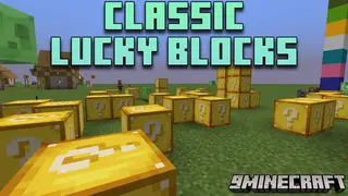 Classic Lucky Blocks Mod (1.21.1, 1.20.6) – Nostalgic Surprises Await