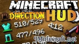 DirectionHUD Mod (1.8, 1.7.10)