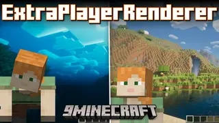 ExtraPlayerRenderer Mod (1.21.1, 1.20.1) – Paper Doll
