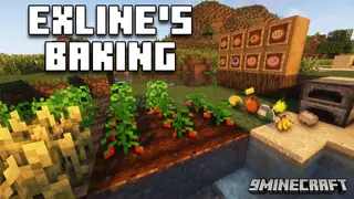 Exline's Baking Mod (1.21.1, 1.20.6) – Bread, Pies, And More