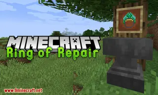 Ring of Repair Mod (1.21.1, 1.20.1) – Slowly Repairs Items and Armor in Inventory