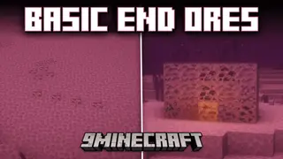 Basic End Ores Mod (1.21.1, 1.20.1) – Ore Generation in The End