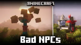 Bad NPCs Mod (1.20.4, 1.20.1) – New Powerful Monsters