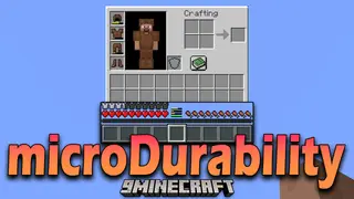 microDurability Mod (1.21.1, 1.20.1) – Durability Bars, Break Warnings