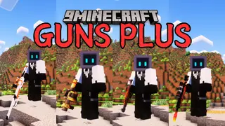 Guns Plus Mod (1.21.1, 1.20.6) – A Diverse Seclection of 35+ Guns