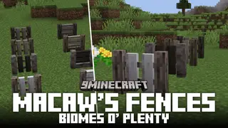 Macaw's Fences – Biomes O' Plenty Compatibility Mod (1.21.1, 1.20.1)
