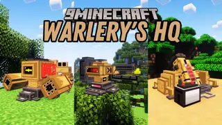 Warlery's HQ Mod (1.20.1) – 7 Types of Wooden Turrets