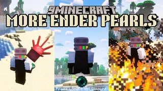 More Ender Pearls Mod (1.20.6, 1.12.2) – 8 New Types of Ender Pearl