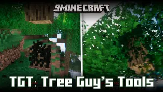 TGT: Tree Guy's Tools Mod (1.21.1) – Tree & Leaf Related Tools