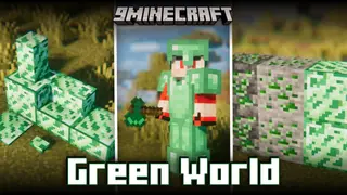 Green World Mod (1.20.4, 1.20.1) – Uranium & Emerald Gear