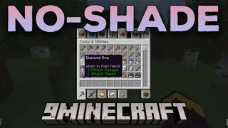 No-Shade Mod (1.21.1, 1.20.1) – Minimalist Minecraft Text