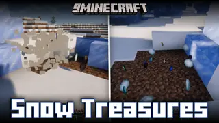 Snow Treasures Mod (1.21.1, 1.20.1) – Hidden Valuables In Snow