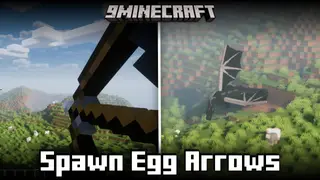 Spawn Egg Arrows Mod (1.20.1) – Shoot Arrows To Spawn Mobs