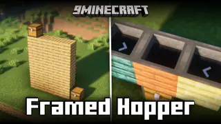 Framed Hopper Mod (1.20.2, 1.20.1) – Seamless Hoppers