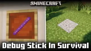 Debug Stick In Survival Mod (1.20.1) – Survival Crafting Recipe For Debug Stick