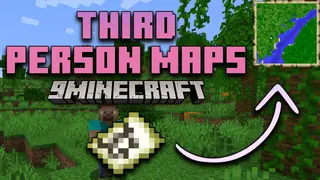 Third Person Maps Mod (1.21.1, 1.20.1) – Real-Time Updates, Custom HUD