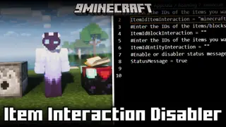 Item Interaction Disabler Mod (1.20.1, 1.19.2) – Disable Player-Block Interactions