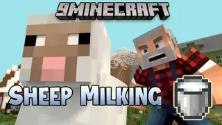 Pam's Sheep Milking Mod (1.12.2) – Easy Way to Collect Milk from Sheep
