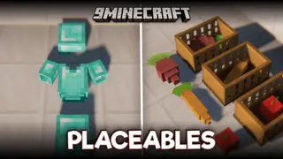 Placeables Mod (1.20.4, 1.20.1) – Placeable 3D Items