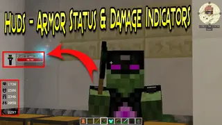 Huds Armor Status Damage Indicators Mod (1.14.4, 1.12.2)