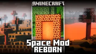 Space Mod: REBORN Mod (1.20.1) – Outer Space Dimensions