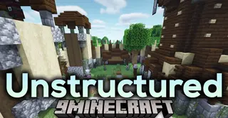 Unstructured Mod (1.19.4, 1.18.2) – New Types of Structures & Dungeons