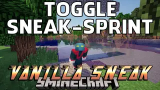 Vanilla Sneak Mod (1.8.9) – Simple Toggle Sneak and Sprint