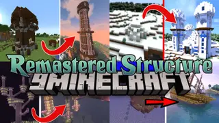 Remastered Structure Mod (1.20.6, 1.20.1) – Transform Your World