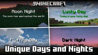 Unique Days and Nights Mod (1.20.1, 1.19.2) – Daily Events!