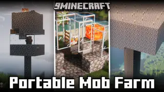 Portable Mob Farm Mod (1.20.1, 1.19.3) – Easy Craftable Farms
