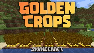 Golden Crops Mod (1.20.6, 1.20.1) – Harvest Gold, Cultivate Rare Crops