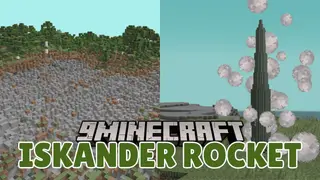 Iskander Rocket Mod (1.20.4) – 40 Blocks Radius Explosion