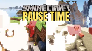 Pause Time Mod (1.20.6) – Time in the Game Stops