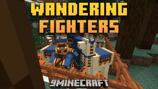 Wandering Fighters Mod (1.20.6, 1.20.1) – Transforming Traders Into Unyielding Adversaries!