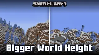 Bigger World Height Mod (1.21.1, 1.20.1) – Increased Y-Level