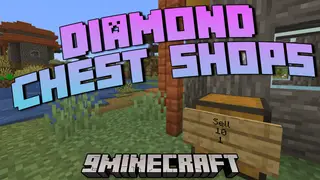 Diamond Chest Shops Mod (1.20.6, 1.20.1) – Buy And Sell