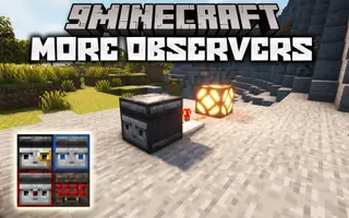 More Observers Mod (1.16.5) – New Observer Variants