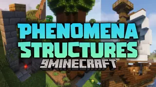Phenomena Structures Mod (1.20.4, 1.20.1) – Multiple Dimensions