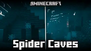 Spider Caves Mod (1.20.4, 1.20.1) – Underground Spider Cave Biome